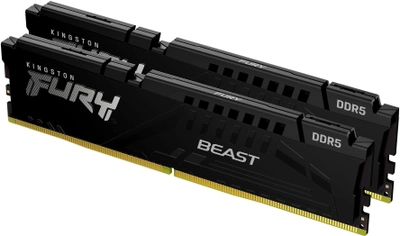 Оперативна пам'ять Kingston Fury DDR5-4800 65536MB PC5-38400 (Kit of 2x32768) Beast Black (KF548C38BBK2-64)