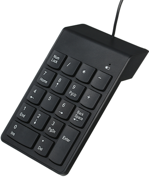 Дротова клавіатура Gembird KPD-U-03 USB Black
