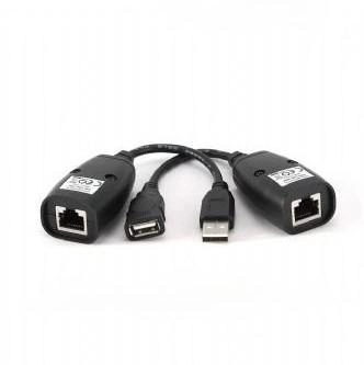 Cablexpert Przedłużacz USB 1.1 AM do LAN Ethernet (UAE-30M)