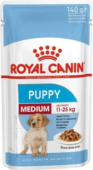 Mokra karma dla szczeniąt Royal Canin Puppy M - saszetki 10x140g (9003579008324)