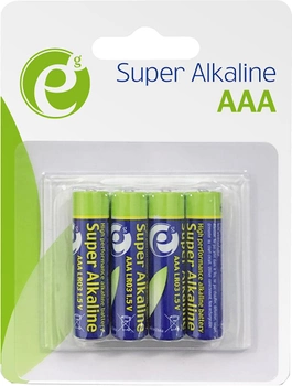 Baterie alkaliczne EnerGenie LR03/AAA 4 szt. (EG-BA-AAA4-01)