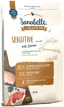 Сухий корм для дорослих кішок Bosch Sanabelle Sensitive (ягня) 10 кг (4015598017527)
