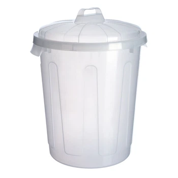 Ёмкость с крышкой MN Plastika 8 л, Прозрачная