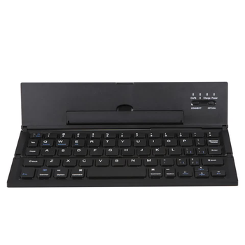Беспроводная клавиатура складная VHG GK608 Foldable Bluetooth Keyboard Black