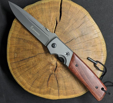 Нож складной тактический туристический Browning 2-452 великан
