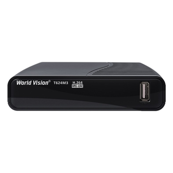 Цифровой тюнер Т2 DVB-T/T2/C World Vision T624M3 HD с интернет приложениями и медиаплеером