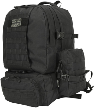 Рюкзак тактичний KOMBAT UK Expedition Pack Чорний 50 л (kb-ep50-blk)