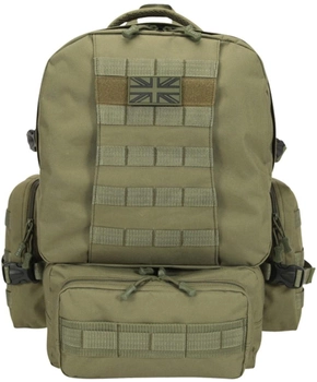Рюкзак тактический KOMBAT UK Expedition Pack Оливковый 50 л (kb-ep51-olgr)