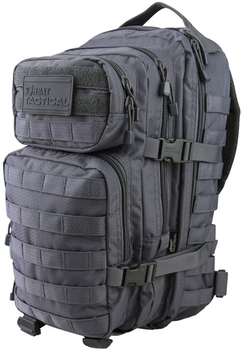 Рюкзак тактический KOMBAT UK Hex-Stop Small Molle Assault Pack Серый 28 л (kb-hssmap-gr)