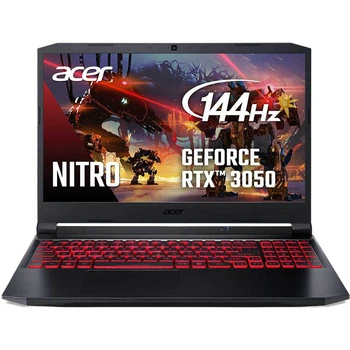 Ноутбук Acer Nitro 5, i5-11400H, 6 ядер, 32 GB RAM, SSD 512 GB, NVidia RTX3060, 6 ГБ GDDR6, 144 Гц, игровой ноутбук