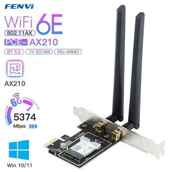 Wi-Fi адаптер FENVI Intel AX200 PCI-e 2.4Gbps 802.11ax Bluetooth 5.0 (sv0040)