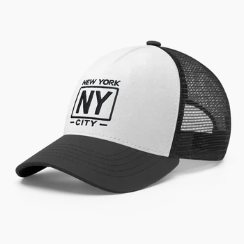 Кепка бейсболка с сеткой тракер INAL Нью Йорк NY New York M / 55-56 Черный 137455