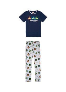Пижама (футболка и штаны) для мальчика Disney Lego 394525 098-104 см (2-4 years) темно-синий