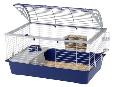 Клетка для кроликов и морских свинок Ferplast Casita 100 96х57х56 см. Синяя (57066170)