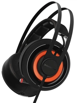 Original геймерские проводные наушники SteelSeries Siberia 650 Black (51193) Over Stоск