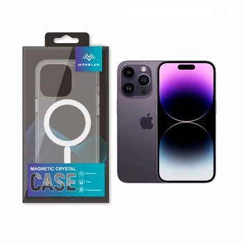 Силиконовый чехол Monblan iPhone 14 Pro Magnetic Crystal Series