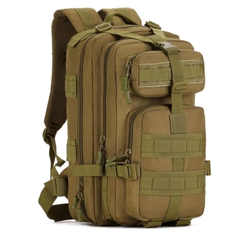 Рюкзак тактичний військовий Protector plus S411 40л із системою Molle coyote brown