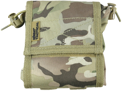 Підсумок Kombat для віпрацьованих магазинів Folding Ammo Dump Pouch Мультикам (kb-fadp-btp)