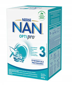Суха молочна суміш NAN Opti Pro 3/ 650 г