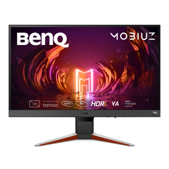 Монитор 23.8" ЖК BenQ EX240N Dark Grey 16:9 VA/1920х1080/1мс/165 Гц/FreeSync/HDRi/HDMI 2.0/1xDP 1.2 Темно-серый