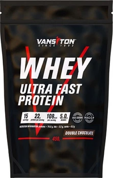 Протеїн Vansiton Ultra порошок 450 г Double Chocolate (4820106592546)