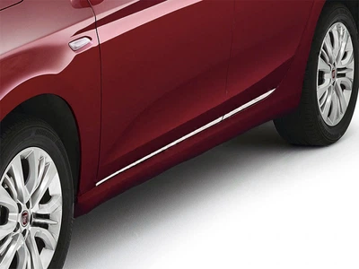 Нержавеющий дверной молдинг Carmos (4 шт) для Fiat Tipo 2016 года и новее - Турецкая сталь