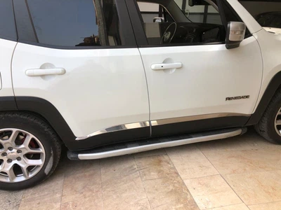 Молдинг дверей Jeep Renegade (2014-) 4 шт, нерж