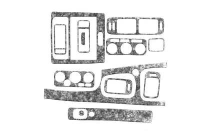 Накладки на панель Титан для Volvo V70 (1997-2000), накладки на панель Volvo V70, аксесуари Volvo V70