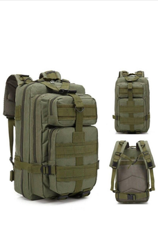 Бойовий рюкзак чоловічий сумка на плечі ранець штурмовий Оливковий 28 л надійне і зручне спорядження для бойових місій максимальна місткість і функціональність