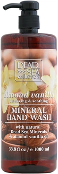 Мило з маслом мигдалю та ванілі Dead Sea Collection Almond Vanila Mineral Hand Soap 1000ml (891194-800170-2)