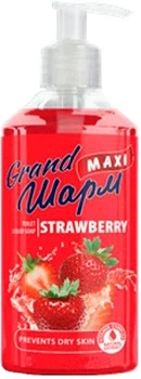 Рідке крем-мило "Полуниця" Grand Шарм Maxi Strawberry Toilet Liquid Soap 500ml.