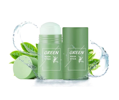 Маска стик для лица очищающая от черных точек с маслом зелёного чая Green Tea 40 мл (175428-Prob)