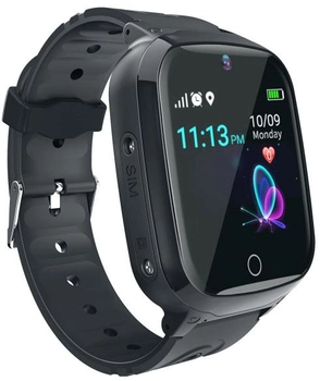Smartwatch dla dzieci z GPS-tracker GOGPS ME K17 Black (K17BK)