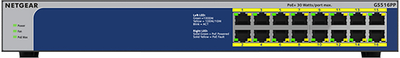 Комутатор Netgear GS516PP (GS516PP-100EUS)