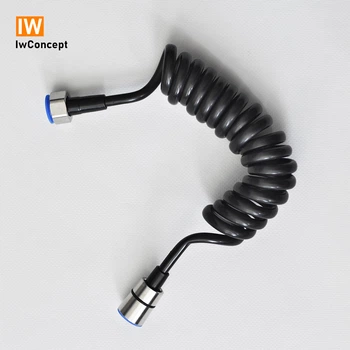 Шланг для бидетты IwConcept PU-2M-304-T1 2m Black