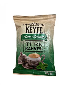 Кофе турецкий молотый Keyfe Turk Kahvesi с мятой 100г