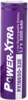 Аккумулятор Power-Xtra 18650 Li-Ion 3200 мА·ч 3.7 В Violet (YT29750)