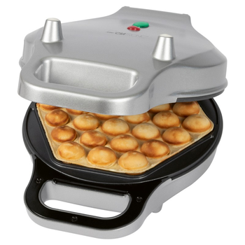 Вафельница для бельгийских шаров (Bubble Waffle) Clatronic WA 3772 700 Вт | антипригарное покрытие гонконгские вафли | индикатор нагрева