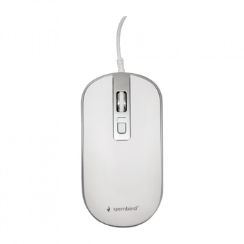Мышка Gembird MUS-4B-06-WS USB White/Grey (MUS-4B-06-WS)