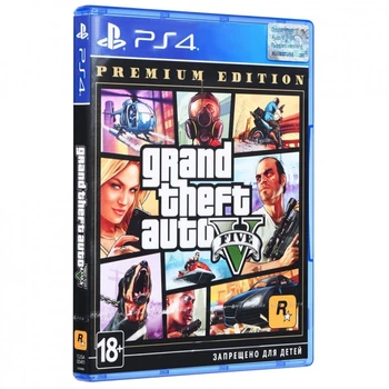 Игра Sony Grand Theft Auto V Premium Edition, BD диск (5026555424271) (205154)