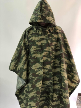 Тактический дождевик-пончо (военный плащ-палатка ВСУ) Камуфляж