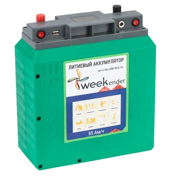 Литий-ионный аккумулятор Weekender 12V85AH
