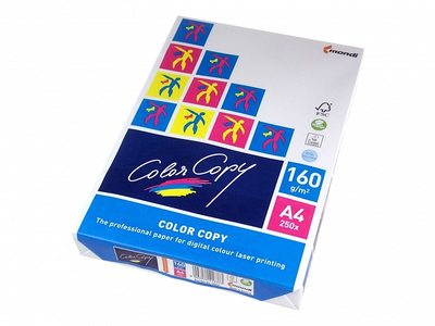 Папір офісний Color Copy A4 160 г/м2 250 аркушів Білий 8687A16 (A4.160.CC)