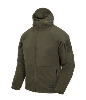 Куртка жіноча флісова Cumulus Jacket - Heavy Fleece Helikon-Tex Taiga Green XXL Тактична чоловіча