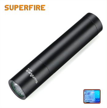 Фонарик ультрафиолетовый аккумуляторный S11-H SuperFire 800mAh