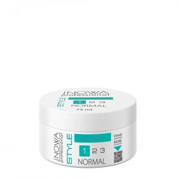 Гель-воск для нормальной фиксации волос jNOWA Professional Style Gel Wax 75 мл