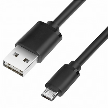 Кабель USB 2.0 (AM - Mini 5 pin) 1,0м, черный