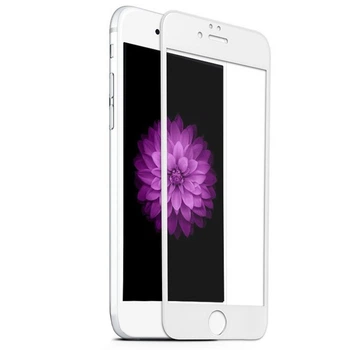 Защитное стекло Matte iPhone 6/6S White
