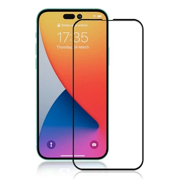 Защитное стекло 5D Premium iPhone 14 Pro Black