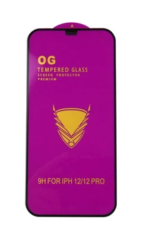 Защитное стекло OG Apple iPhone 12/12 Pro Black